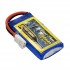 3.7V 1S 400mAh 25C鋰電池 MX2.0 -2P正向插頭